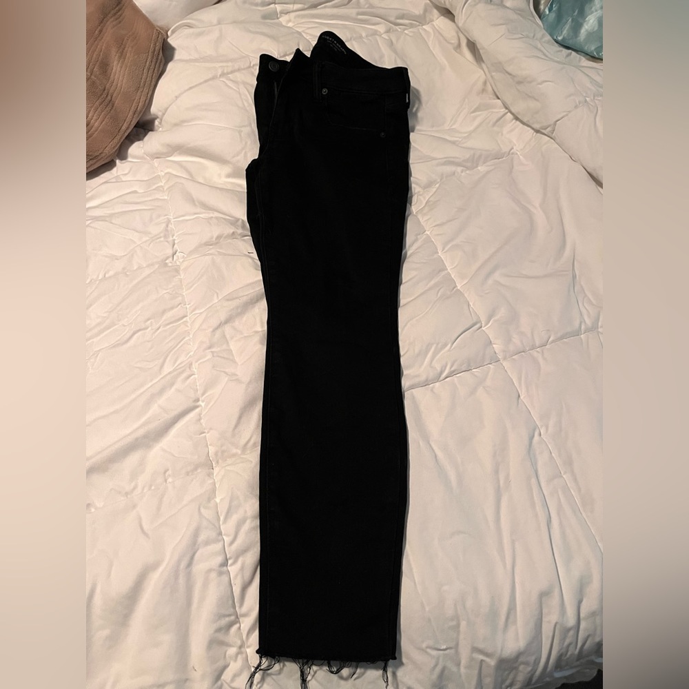 Lucky Brand Black Straight Leg Jeans